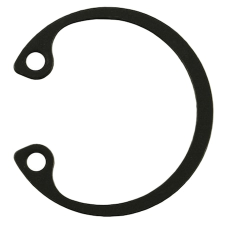 Midwest Fastener Internal Retaining Ring, Steel, Zinc Plated Finish, 11/16 in Bore Dia., 20 PK 73187